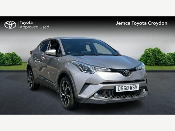 Toyota C-Hr 1.2 Vvt-i Design Euro 6 Ss DG68WSV Silver