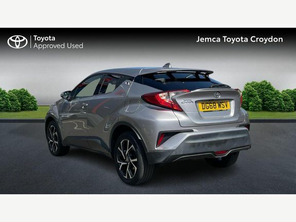 Toyota C-Hr 1.2 Vvt-i Design Euro 6 Ss DG68WSV Silver #4
