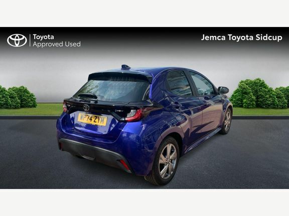 Toyota Yaris Icon WP74ZYM Blue #2