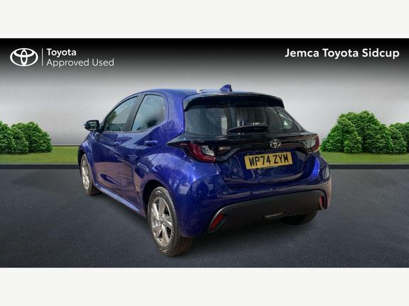Toyota Yaris Icon WP74ZYM Blue #4