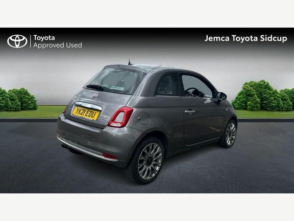 Fiat 500 1.0 Mhev Star Euro 6 Ss YK21EDU Grey #2