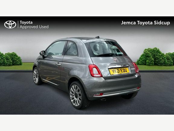 Fiat 500 1.0 Mhev Star Euro 6 Ss YK21EDU Grey #4
