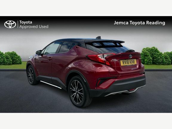 Toyota C-Hr Red Edition 1.8 Hybrid Red #4