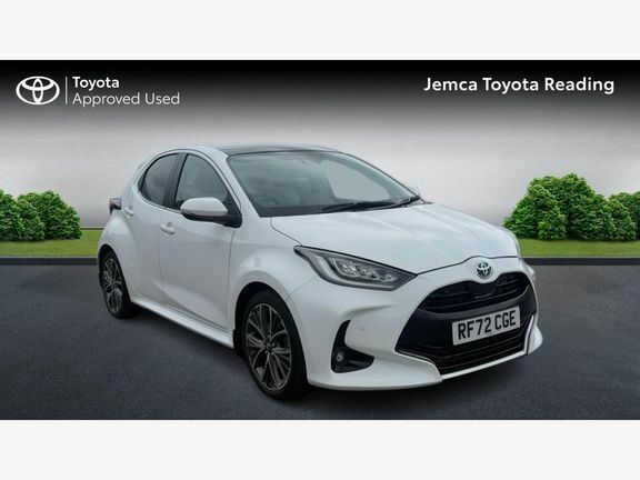 Toyota Yaris Excel Pan White
