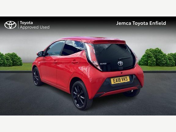 Toyota Aygo X X-style X-shift EA18VKS Red #4
