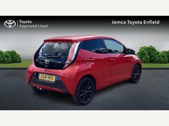 Toyota Aygo X X-style X-shift EA18VKS Red #2