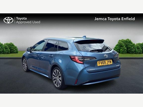 Toyota Corolla Design 1.8 Hybrid Ts Trk FV69JYN Blue #4