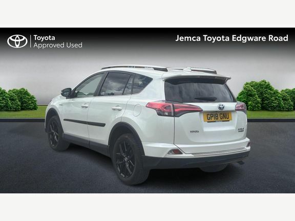 Toyota Rav 4 Excel 2.5 Hybrid Awd GP18GNU White #4