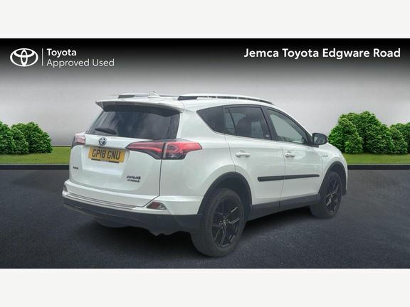 Toyota Rav 4 Excel 2.5 Hybrid Awd GP18GNU White #2