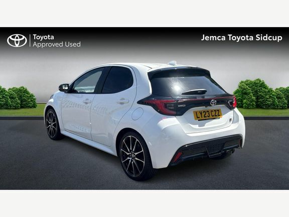 Toyota Yaris Gr Sport LY23CZZ White #4