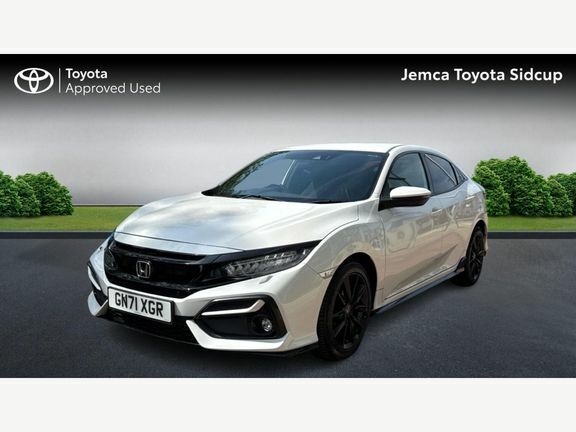 Honda Civic 1.5 Vtec Turbo Sport Cvt Euro 6 Ss GN71XGR White #3