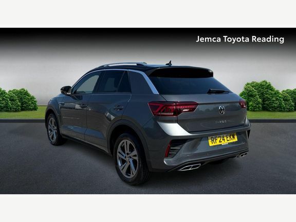 Volkswagen T-Roc 1.5 Tsi R-line Dsg Euro 6 Ss RF24EKM Grey #4