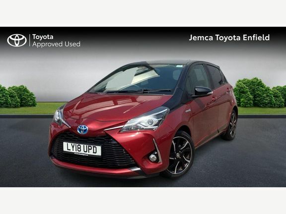 Toyota Yaris Design Red Bi-tone 1.5 Hybrid LY18UPD Red #3