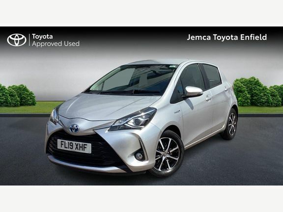 Toyota Yaris 1.5 Vvt-h Icon Tech E-cvt Euro 6 Ss FL19XHF Silver #3