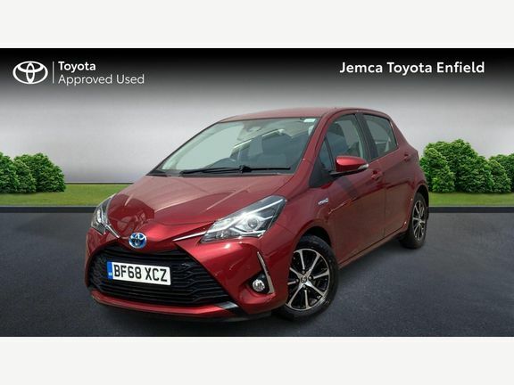 Toyota Yaris Icon Tech 1.5 Hybrid BF68XCZ Red #3