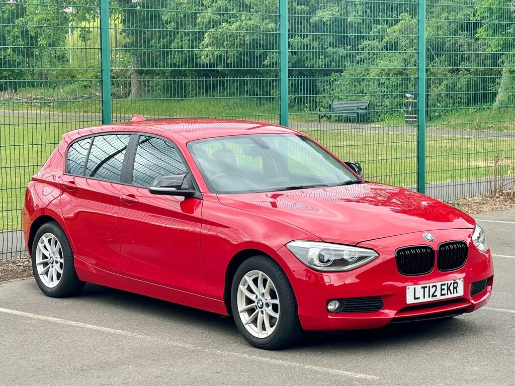 BMW 1 Series Petrol Red