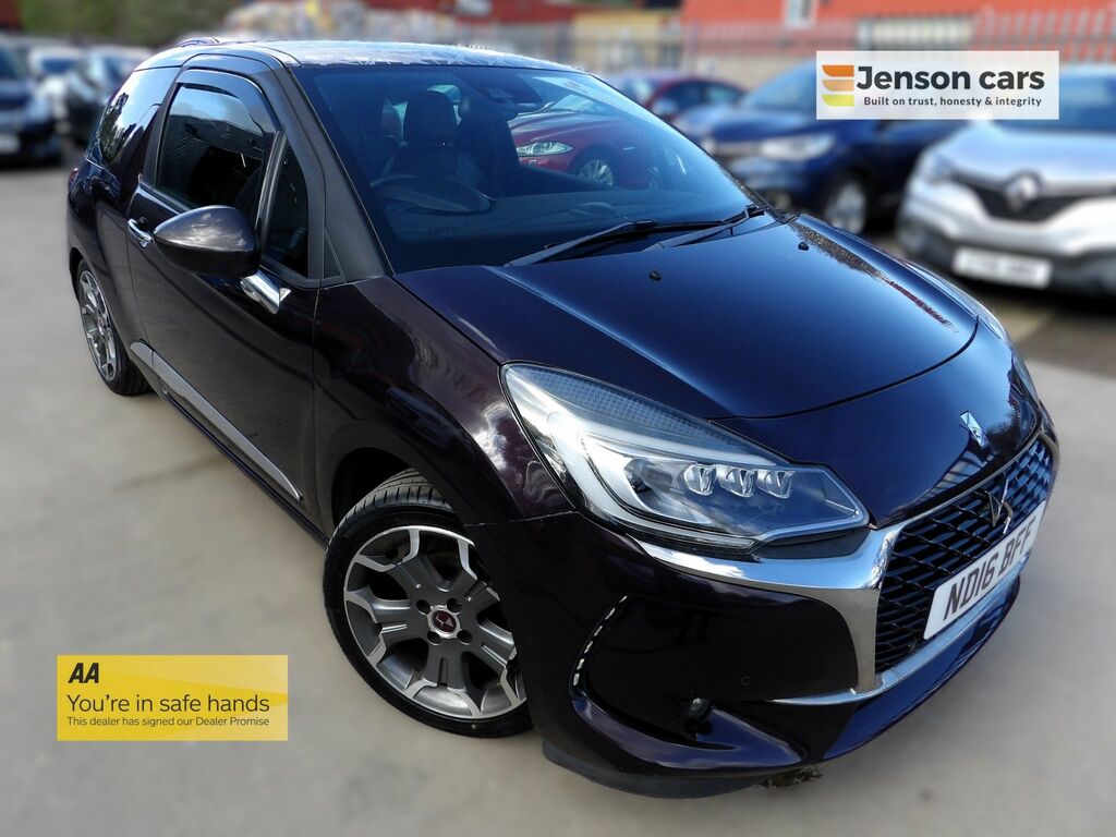 DS DS 3 1.6 Bluehdi Ultra Prestige Hatchback Ma Purple