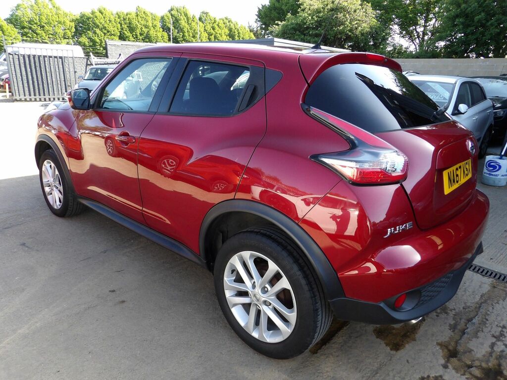 Nissan Juke 1.5 Dci N-connecta Suv Euro 6 S NA67KSX Red #4
