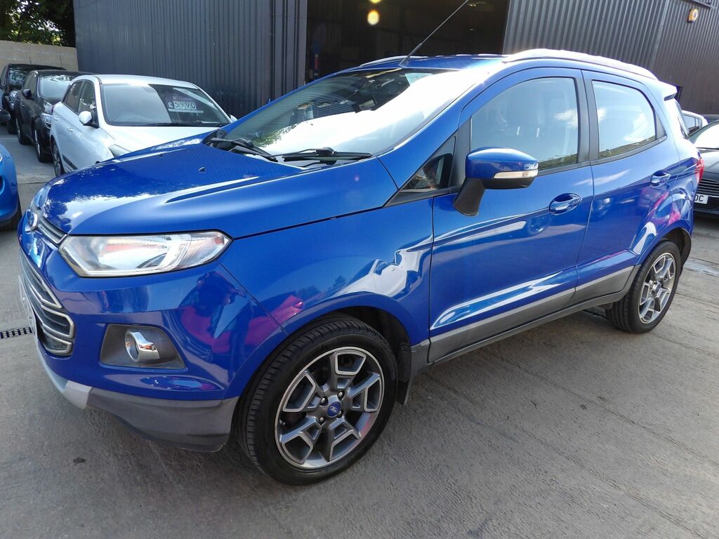 Ford Ecosport 1.5 Tdci Titanium Suv 2Wd Euro 6 DL16ZZJ Blue #3