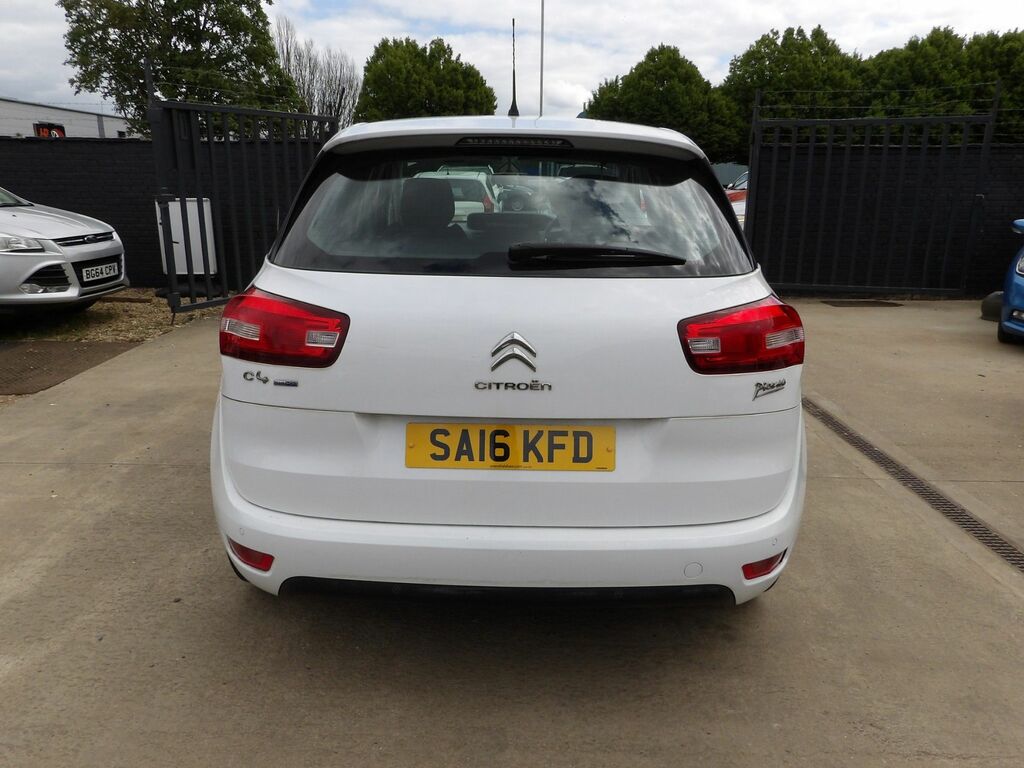 Citroen C4 Picasso 1.6 Bluehdi Vtr Mpv Euro 6 S S SA16KFD White #5