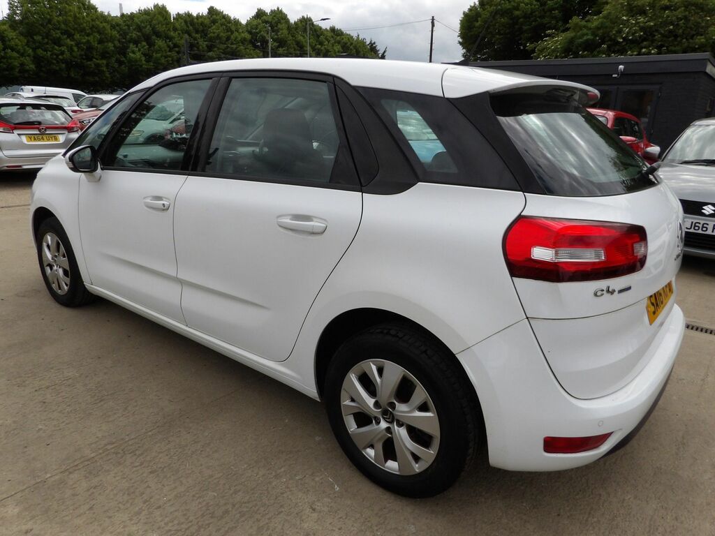 Citroen C4 Picasso 1.6 Bluehdi Vtr Mpv Euro 6 S S SA16KFD White #4