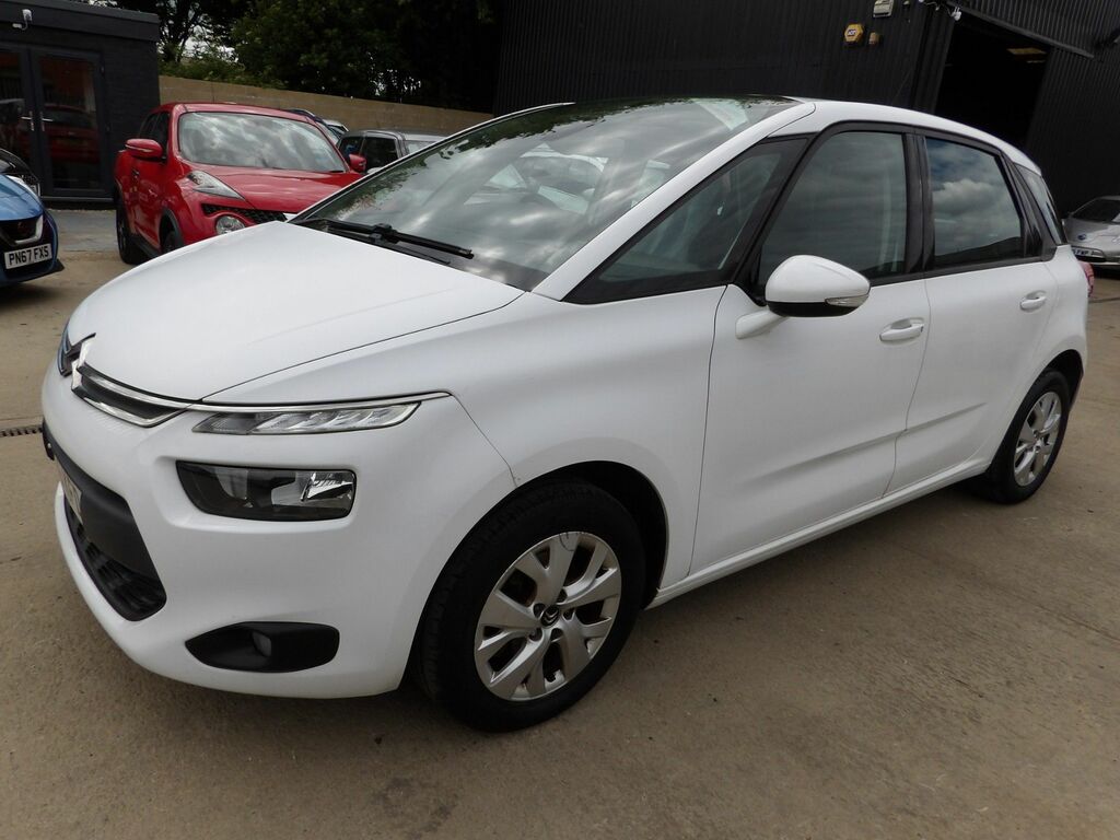 Citroen C4 Picasso 1.6 Bluehdi Vtr Mpv Euro 6 S S SA16KFD White #3