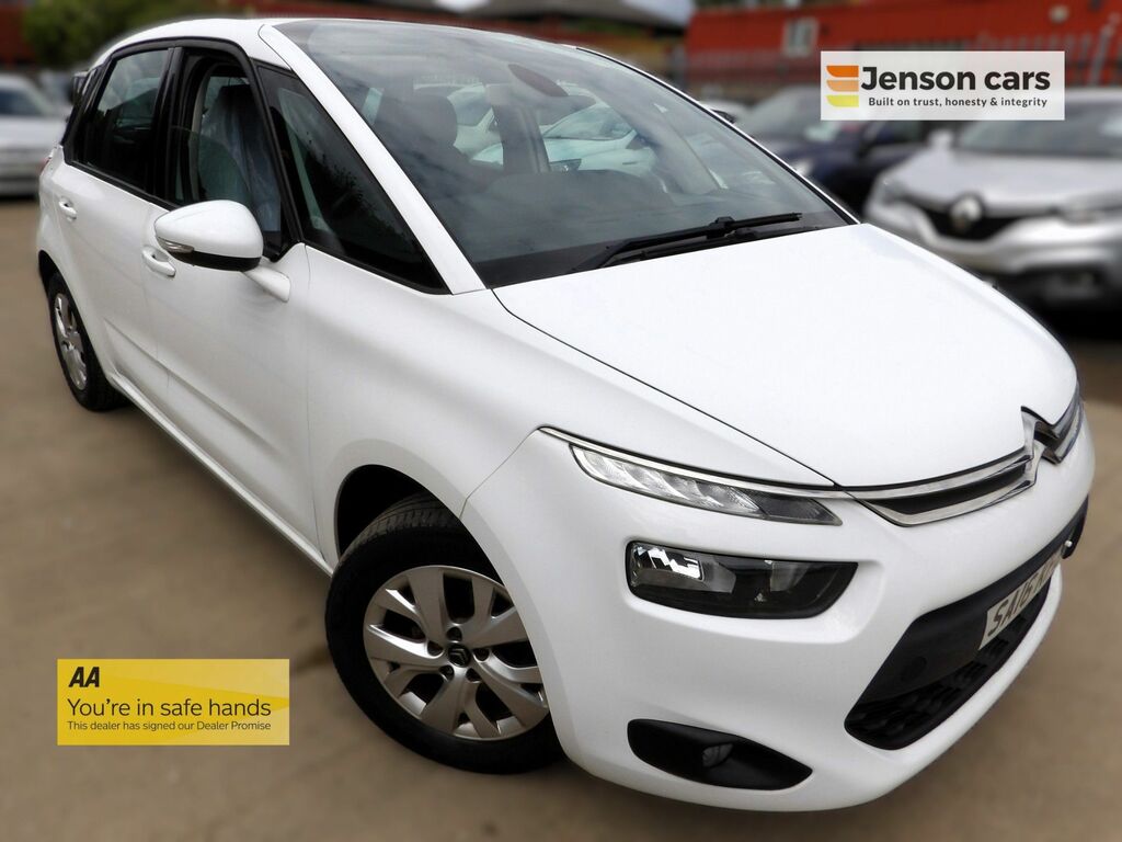 Citroen C4 Picasso 1.6 Bluehdi Vtr Mpv Euro 6 S S White