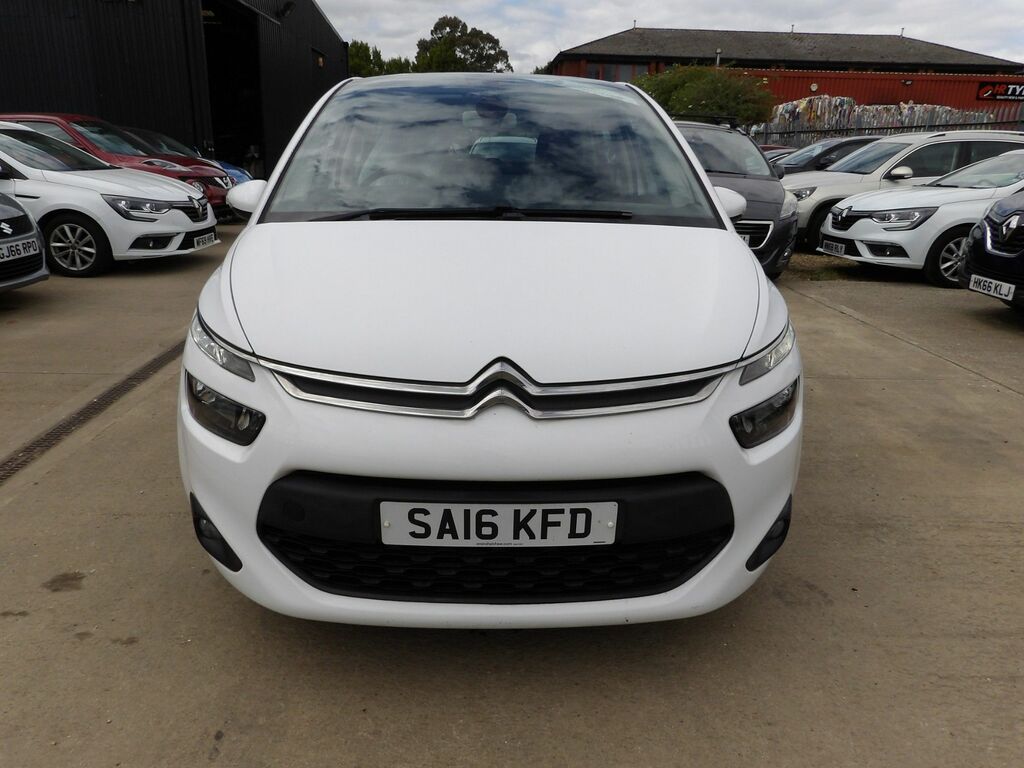 Citroen C4 Picasso 1.6 Bluehdi Vtr Mpv Euro 6 S S SA16KFD White #2