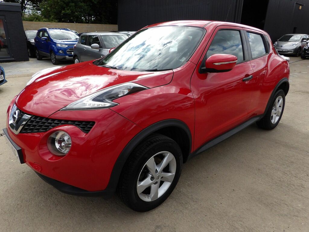 Nissan Juke 1.6 Visia Suv Euro 6 94 Ps YE67HDC Red #2