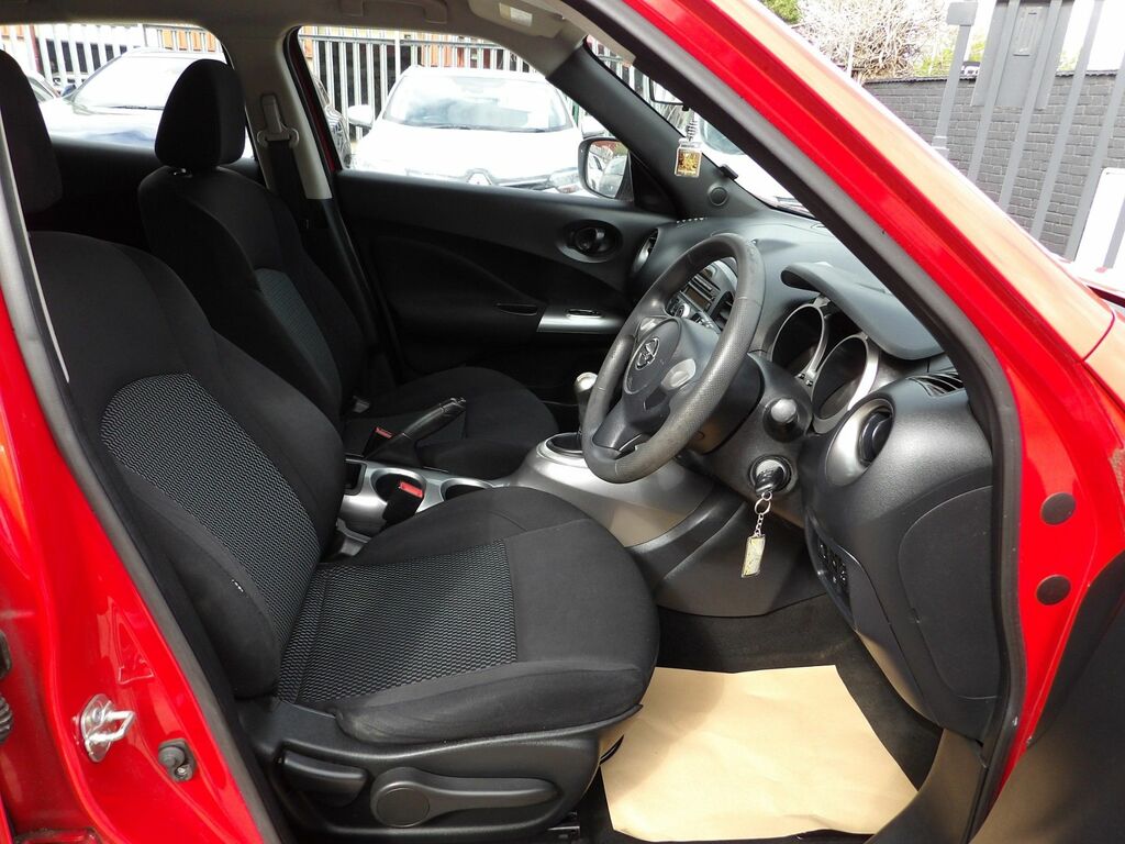 Nissan Juke 1.6 Visia Suv Euro 6 94 Ps YE67HDC Red #6