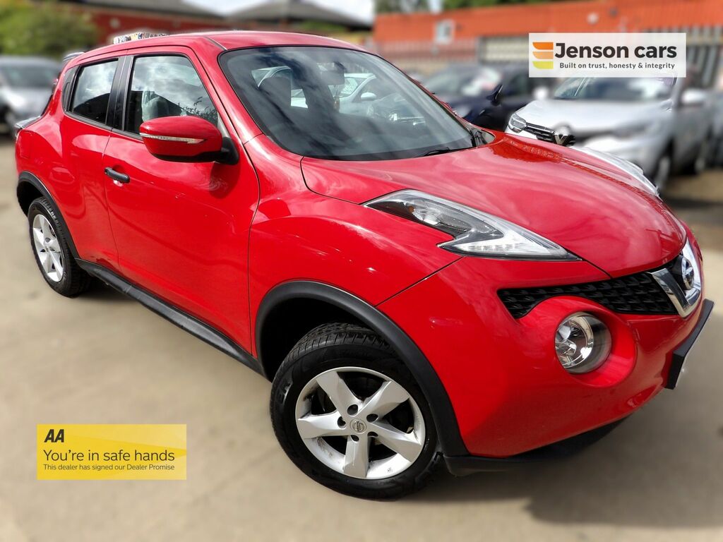 Nissan Juke 1.6 Visia Suv Euro 6 94 Ps YE67HDC Red