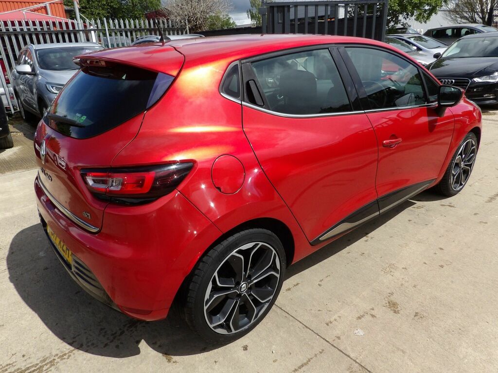Renault Clio 1.5 Dci Dynamique S Nav Hatchback Manua BG17XZH Red #4