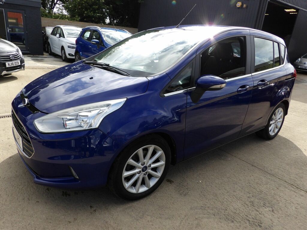 Ford B-Max 1.5 Tdci Titanium Navigator Mpv Blue #3