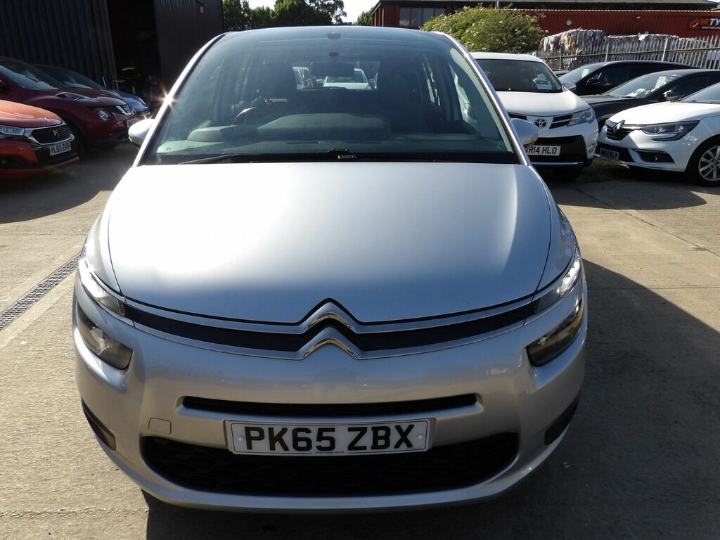 Citroen Grand C4 Picasso 1.6 Bluehdi Vtr Mpv Euro 6 S S PK65ZBX Silver #2