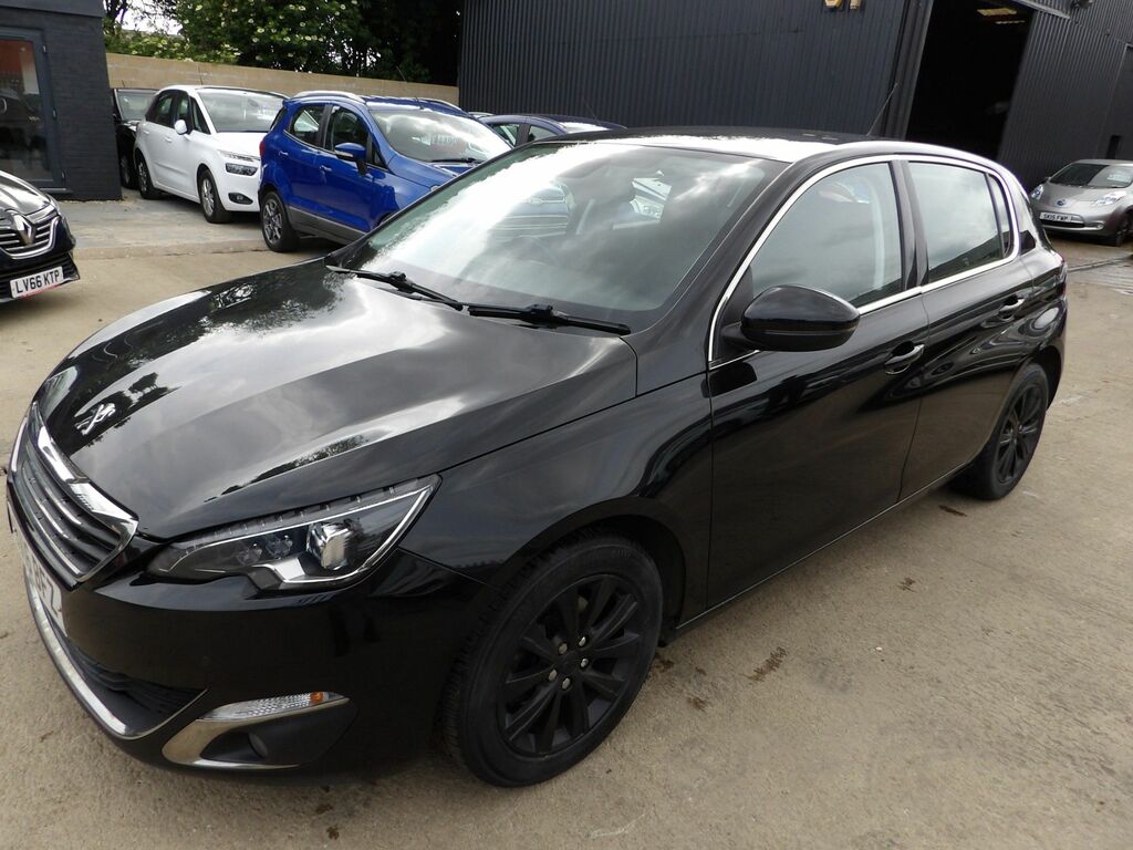 Peugeot 308 1.6 Bluehdi Allure Hatchback Eur BV16BFZ Black #3