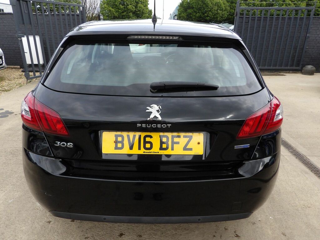 Peugeot 308 1.6 Bluehdi Allure Hatchback Eur BV16BFZ Black #5
