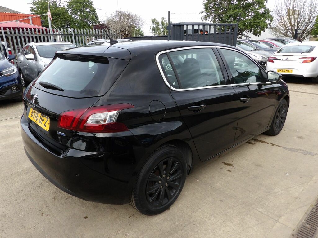 Peugeot 308 1.6 Bluehdi Allure Hatchback Eur BV16BFZ Black #6