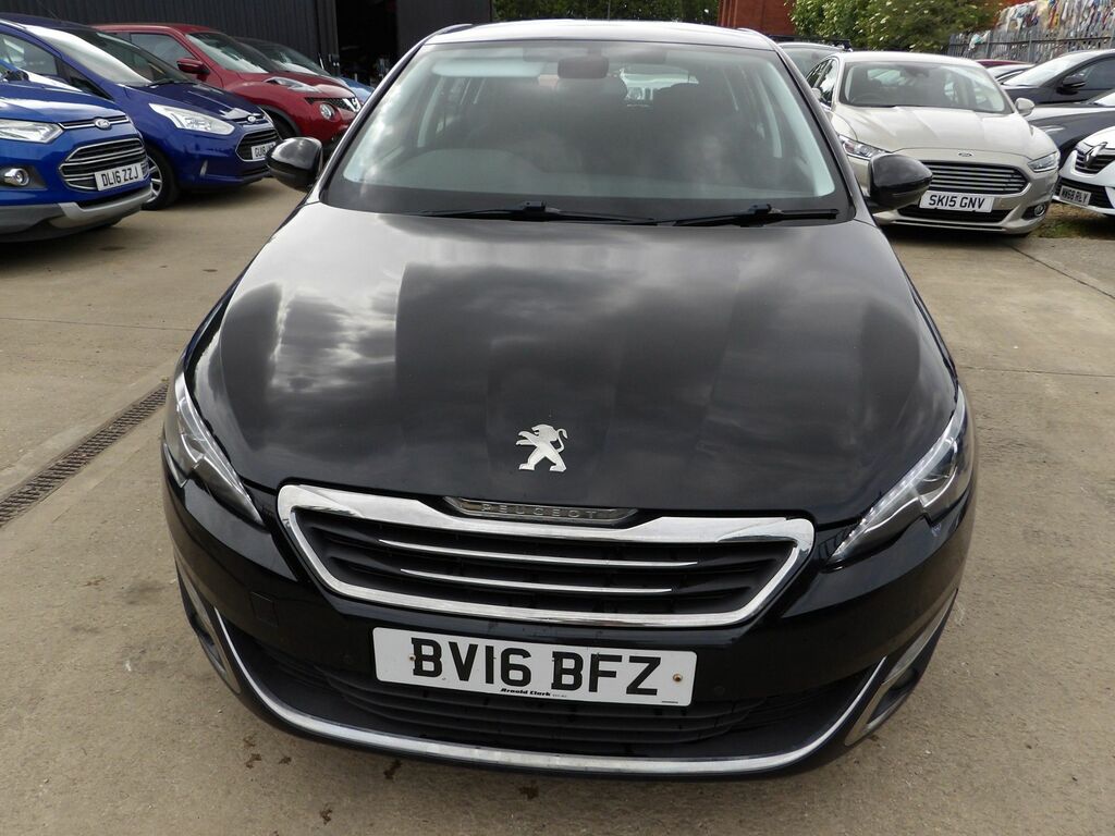Peugeot 308 1.6 Bluehdi Allure Hatchback Eur BV16BFZ Black #2