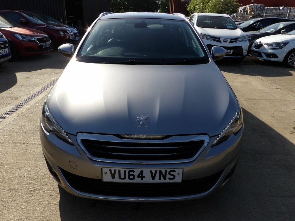 Peugeot 308 SW 1.6 E-hdi Feline Estate Euro 5 VU64VNS Grey #2