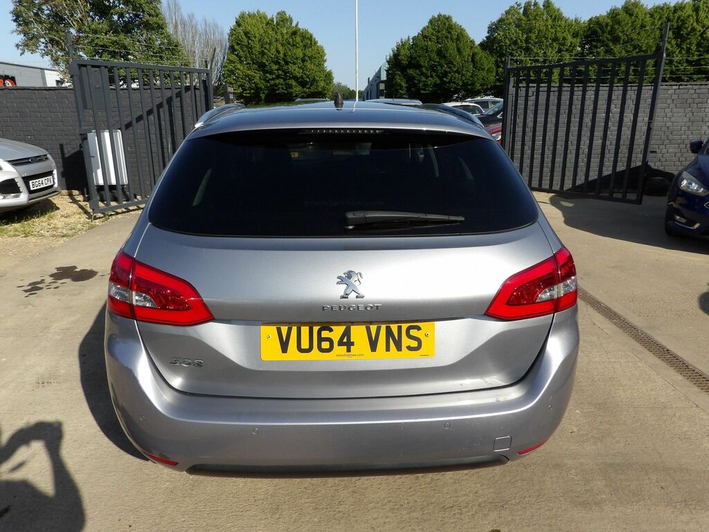 Peugeot 308 SW 1.6 E-hdi Feline Estate Euro 5 VU64VNS Grey #5