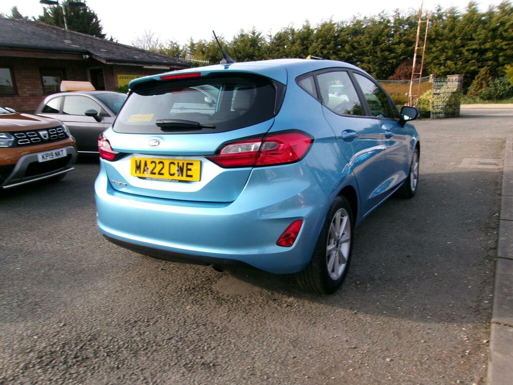 Ford Fiesta 1.0T Ecoboost Trend Euro 6 Ss MA22CWE Blue #4