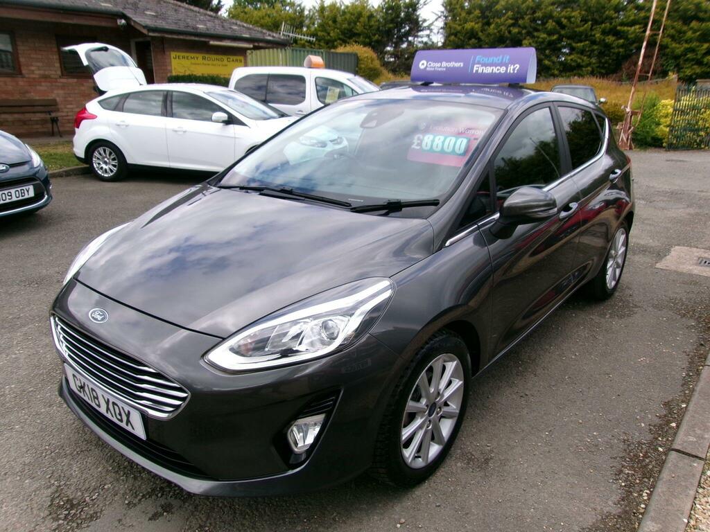 Ford Fiesta 1.0T Ecoboost Titanium Euro 6 Ss GK18XOX Grey #3