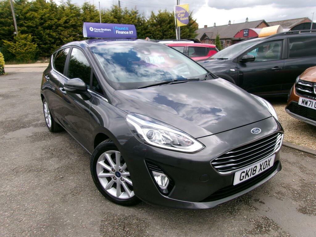 Ford Fiesta 1.0T Ecoboost Titanium Euro 6 Ss Grey