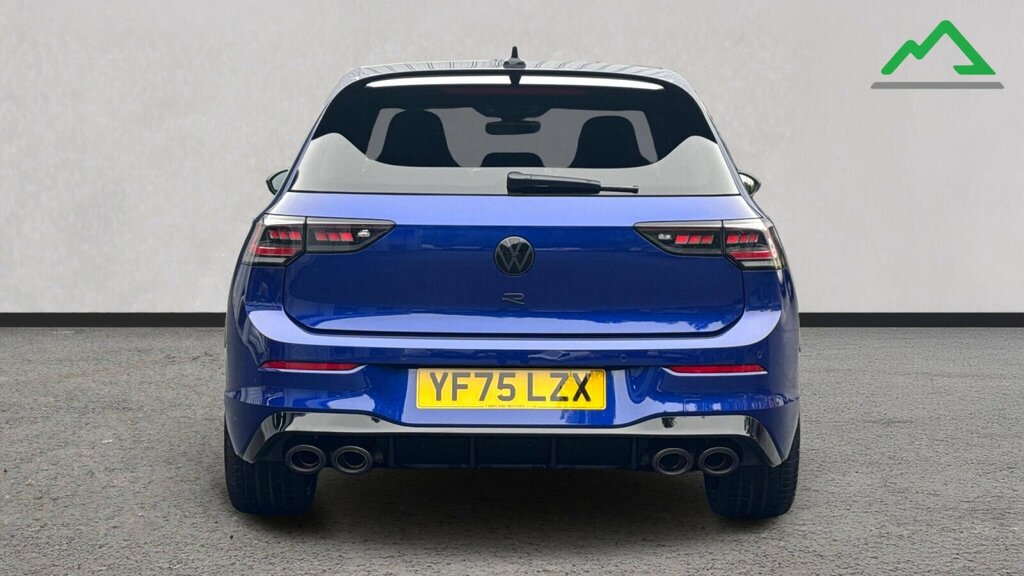 Volkswagen Golf 2.0 Tsi R Black Edition Dsg 4Motion Euro 6 Ss 5 YF75LZX Blue #4