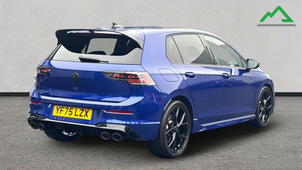 Volkswagen Golf 2.0 Tsi R Black Edition Dsg 4Motion Euro 6 Ss 5 YF75LZX Blue #3