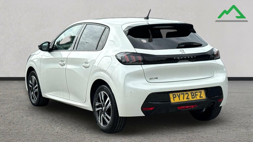 Peugeot 208 1.2 Puretech Allure Premium Hatchback PY72BFZ White #5
