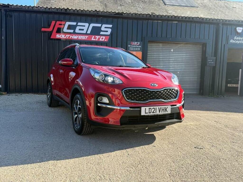 Kia Sportage 1.6 Gdi 2 Euro 6 Ss LD21VHK Red #2