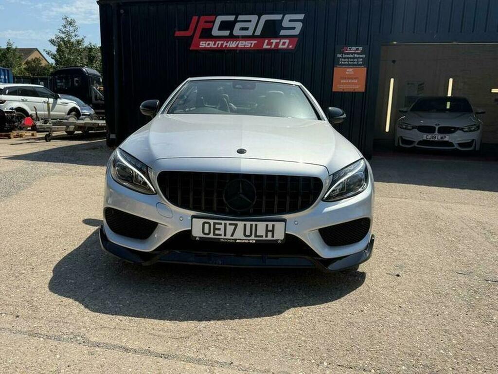 Mercedes-Benz C Class 2.0 C300 Amg Line Cabriolet G-tronic Euro 6 Ss OE17ULH Silver #6