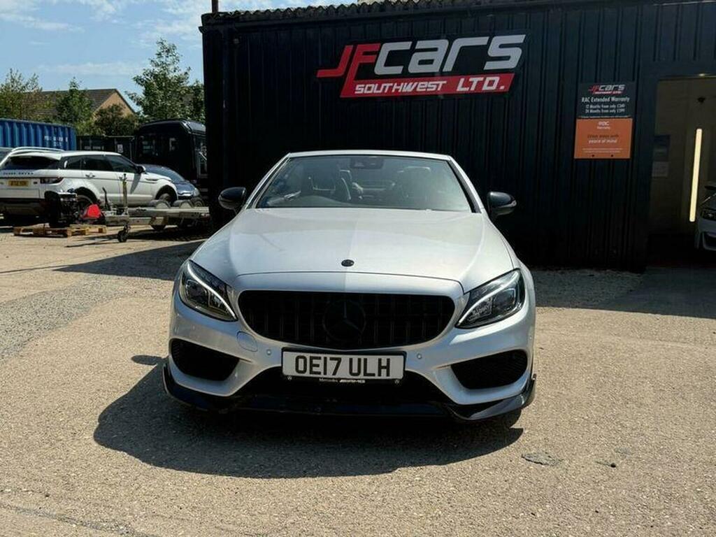 Mercedes-Benz C Class 2.0 C300 Amg Line Cabriolet G-tronic Euro 6 Ss OE17ULH Silver #3