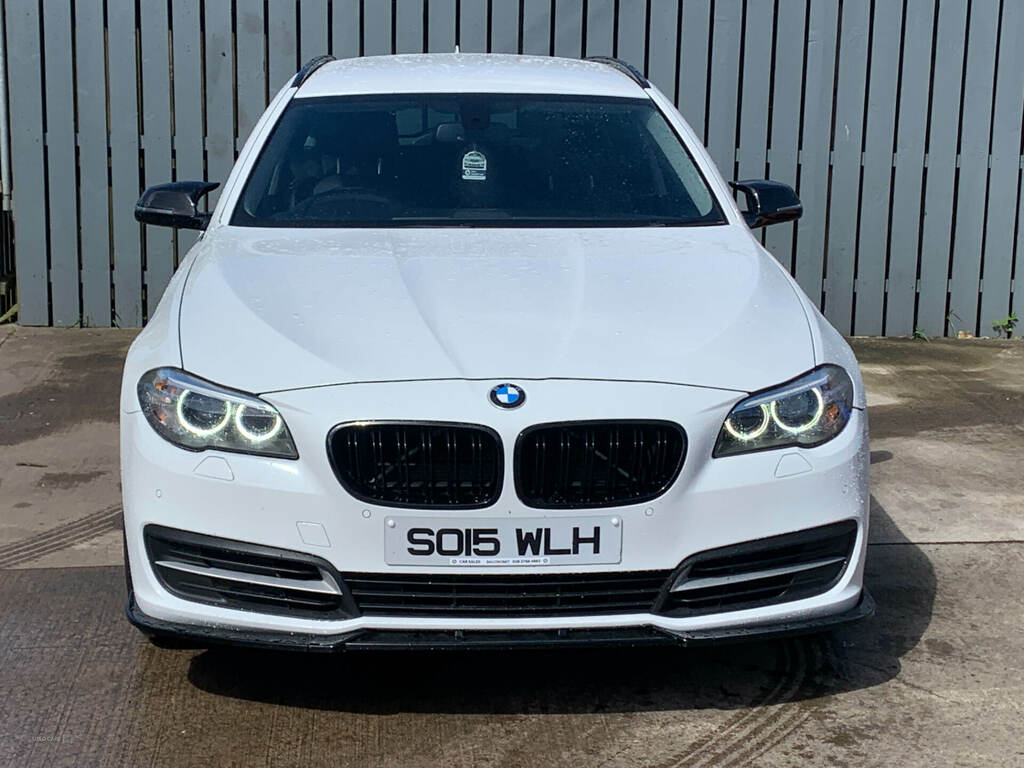 BMW 5 Series 520D 190 Se Step SO15WLH White #2